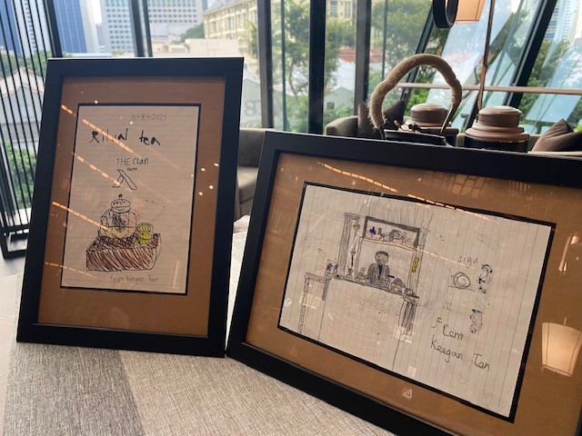 Keegan Tan's drawings